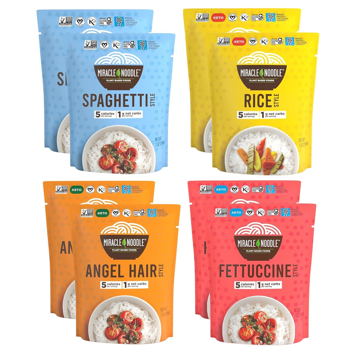 Miracle Noodle Ready to Eat Variety Pack