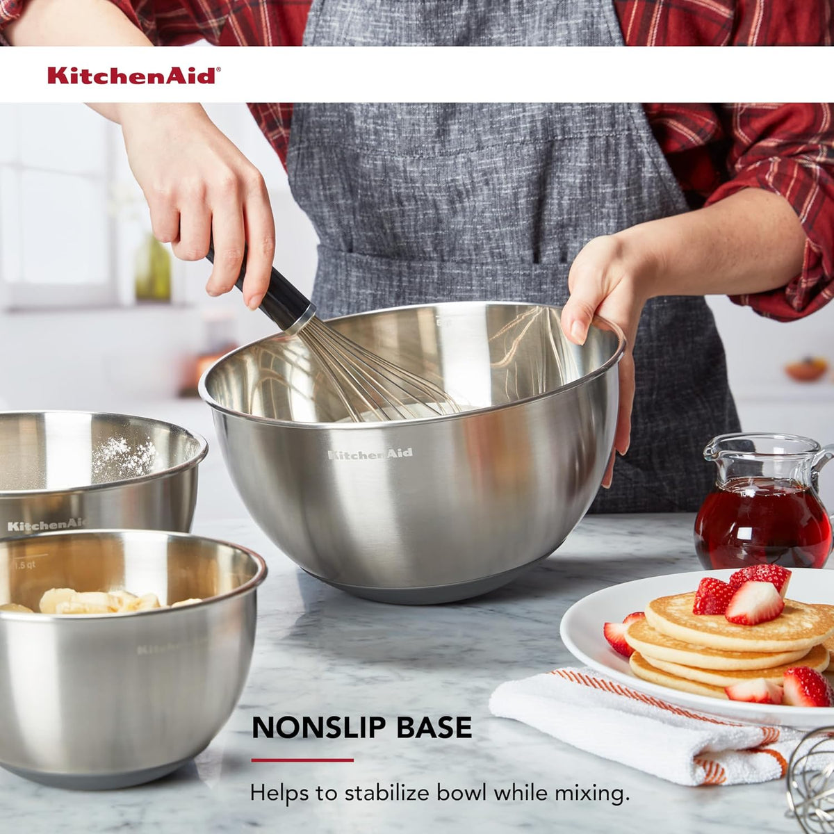 KitchenAid Stainless Steel Mixing Bowls