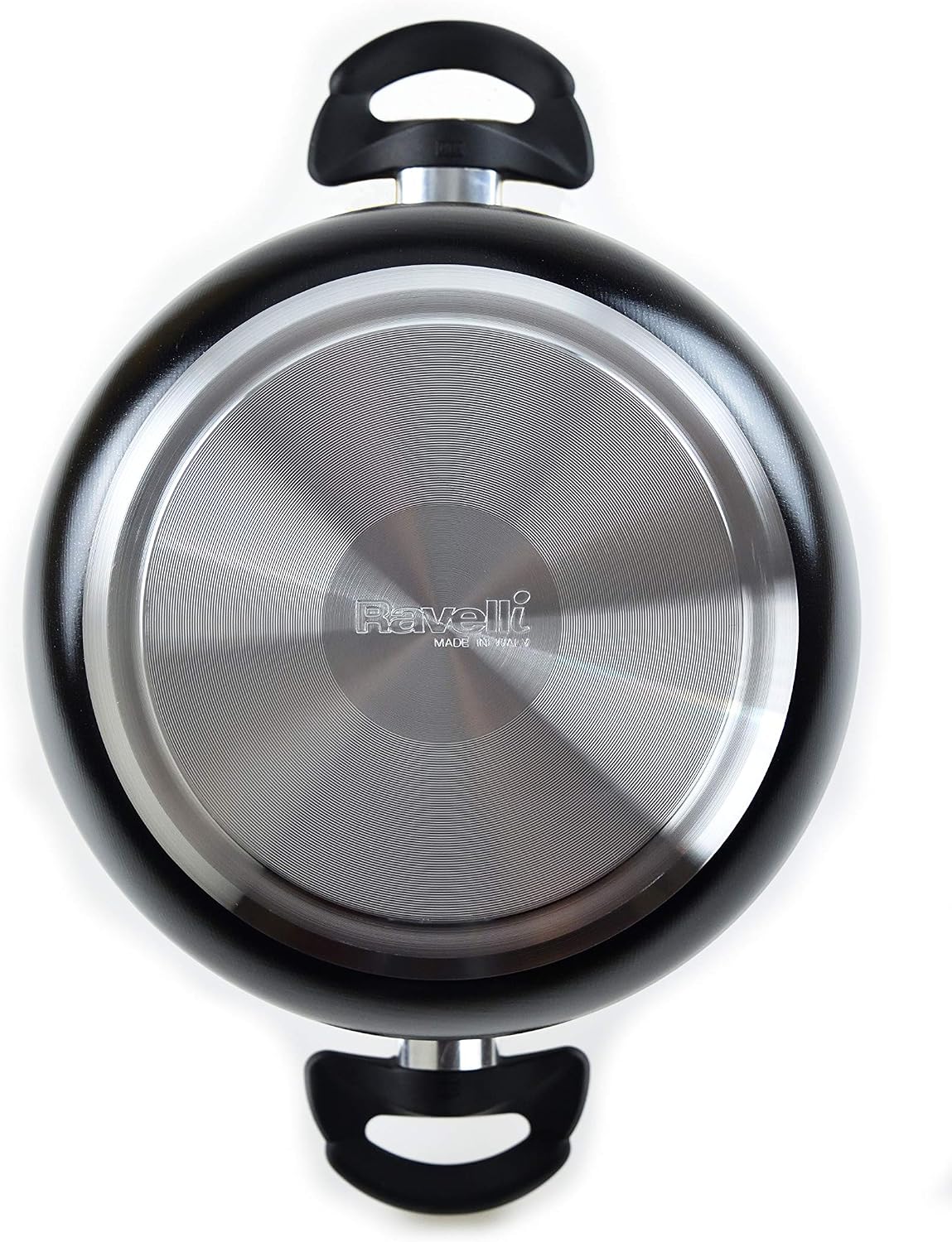 RAVELLI Italia Linea 30 Non Stick Stock Pot (5.2 Quarts)