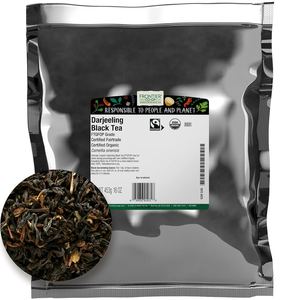 Frontier Co-op Organic Darjeeling Black Tea