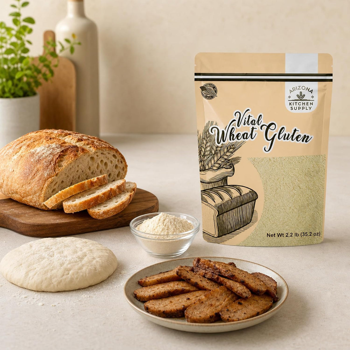 Arizona Kitchen Supply High-Protein Vital Wheat Gluten