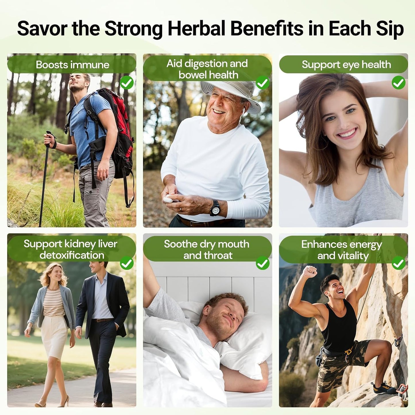 Liver Detox Tea, Chinese Kidney and Liver Cleanse Detox Herbal Tea Support Kidney Healthy Function with 11 Precious Ingredients Formula (1 Pack/15 Bags)