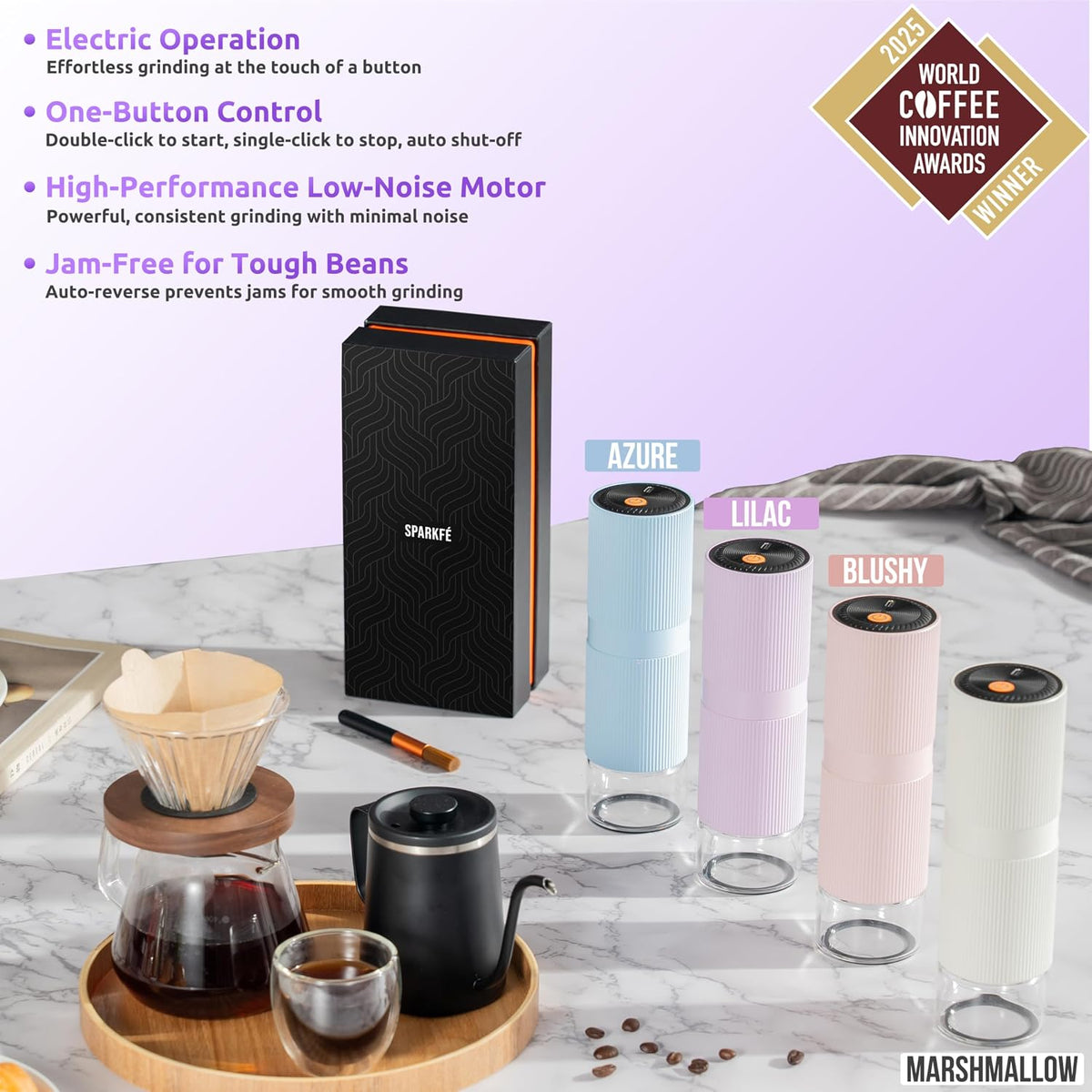 Portable Electric Coffee Grinder