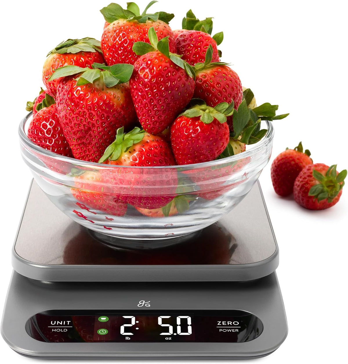 Greater Goods Digital Food Scale for Kitchen &amp; Baking, 22lb High Capacity