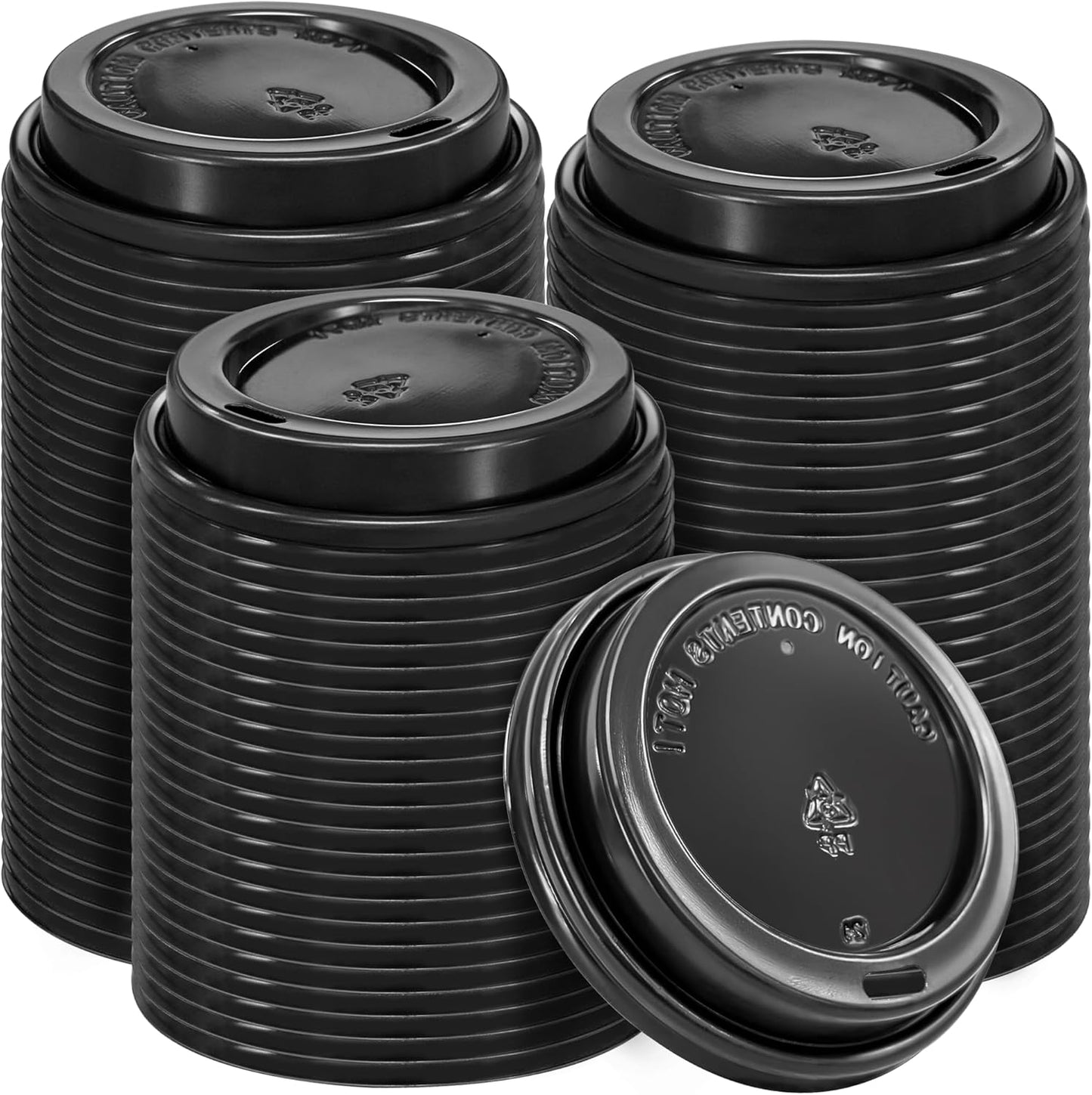 180 Pack Disposable Coffee Cup lids, 3.54'' Leak-Proof Disposable Plastic Cup Lids for 10, 12, 16, 2