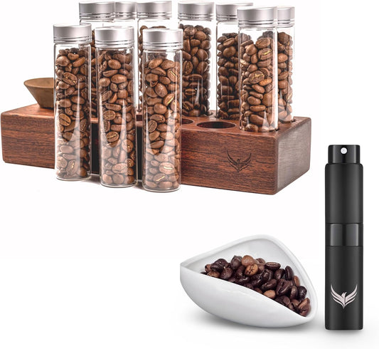 Single Dose Coffee Storage Tubes, Coffee Bean Dosing Cup and RDT Set