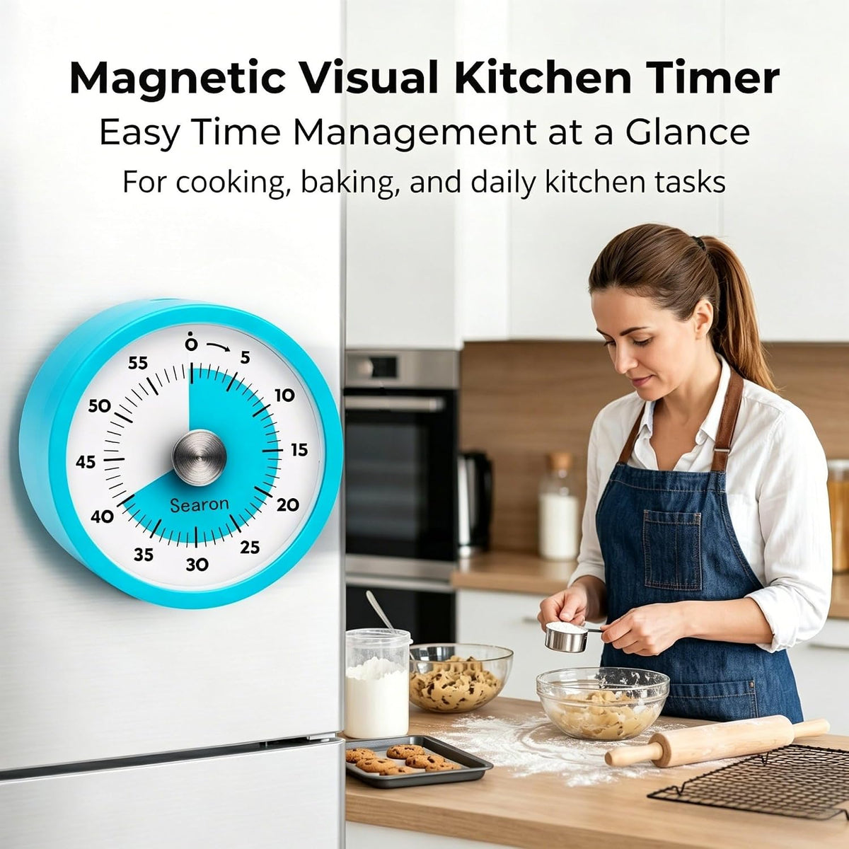Searon Magnetic Kitchen Timer
