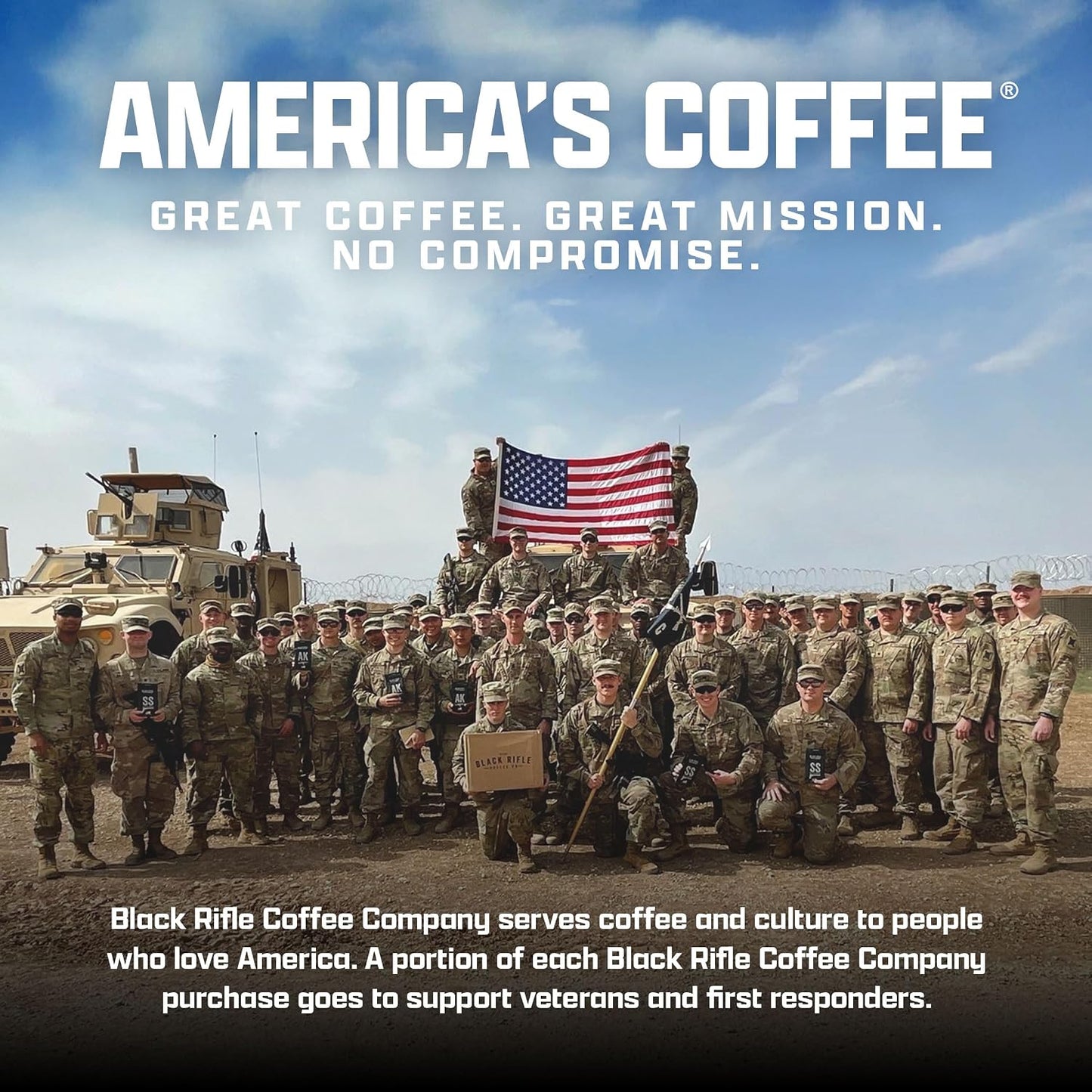 Black Rifle Coffee Dark Roast K Cup Coffee Freedom Fuel 72 Count | Veteran Founded, 100% Arabica, dark chocolate, walnut &amp; anise, Fits All Keurig Models, coffee pods, keurig