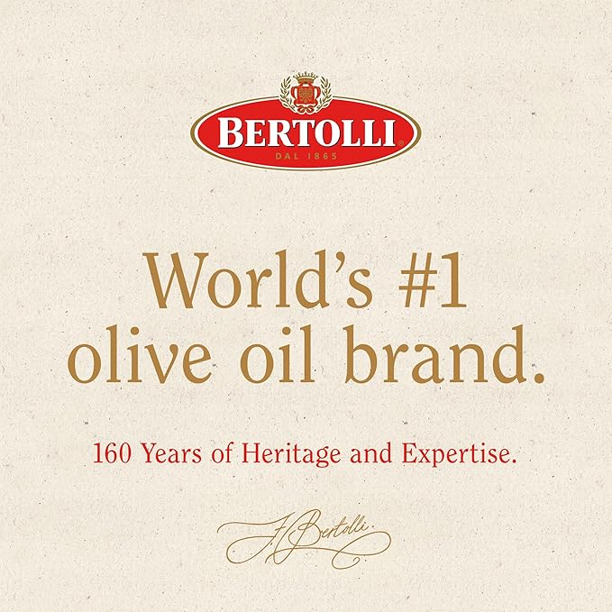 Bertolli Extra Virgin Dress & Drizz Intense Flavor, Perfect for salad dressings, marinades, and bread dipping, Naturally Gluten Free, Non-Allergenic, Non-GMO, 15.5 oz, single bottle