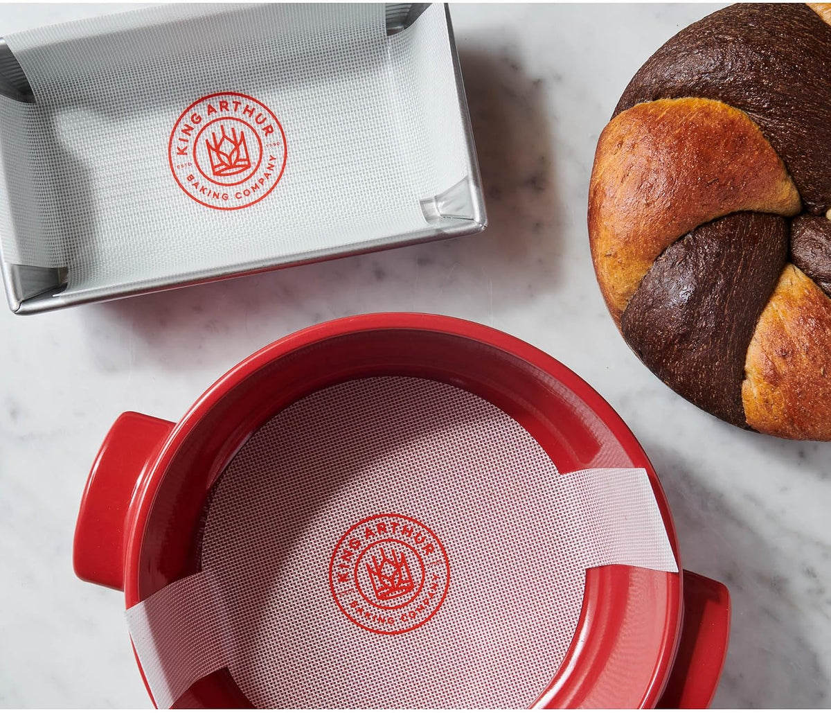 King Arthur Baking Company Round Loaf Lifter For Dutch Ovens, Oven Safe Reusable Nonstick European-Grade Silicone, For Easy Bread Baking, Removal, And Release