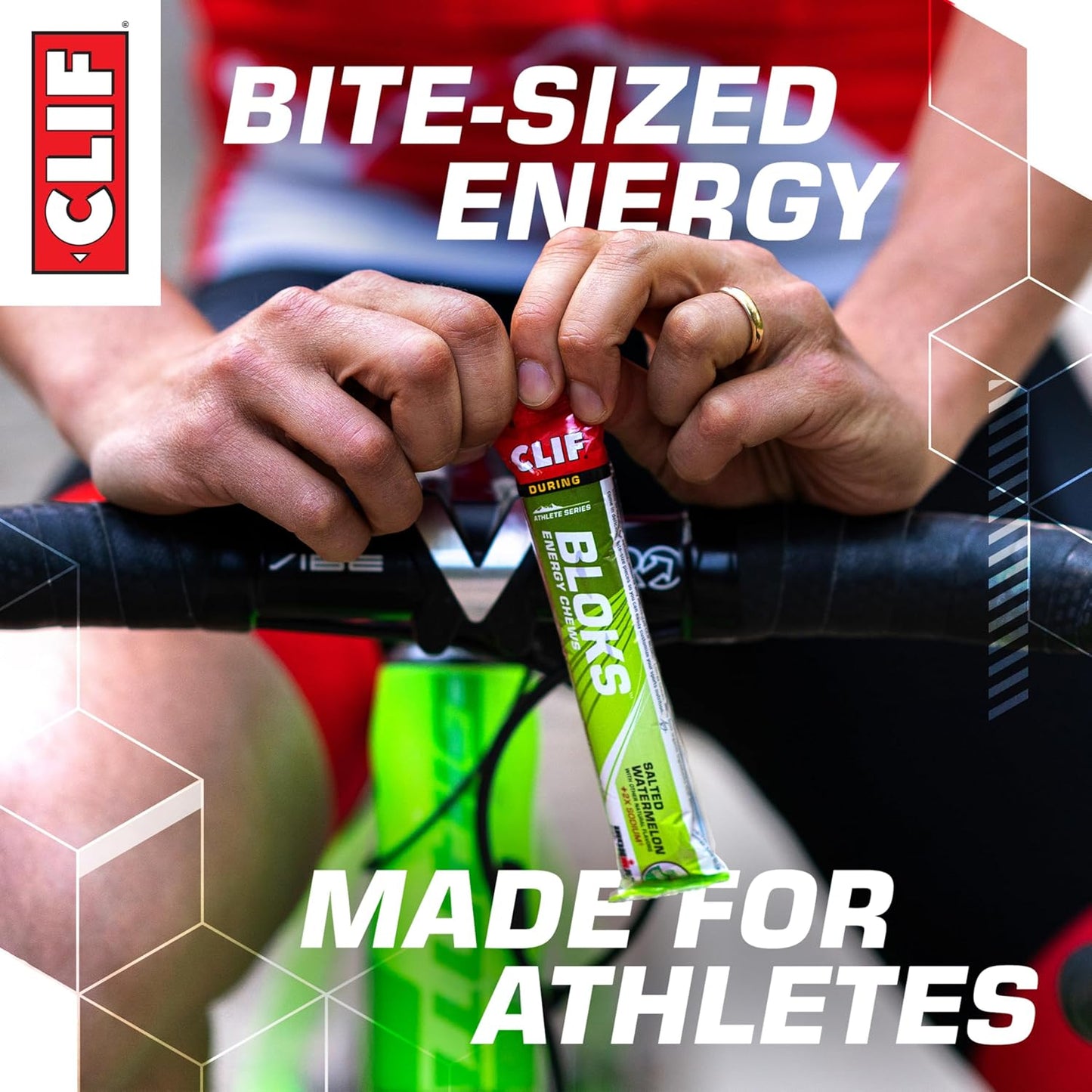 CLIF BLOKS Energy Chews with Caffeine, Variety Pack, 8 Packs | 25-50mg Caffeine* per serving, Non-GMO, Plant-Based, Fast Fuel for Cycling and Running, Quick Carbohydrates and Electrolytes