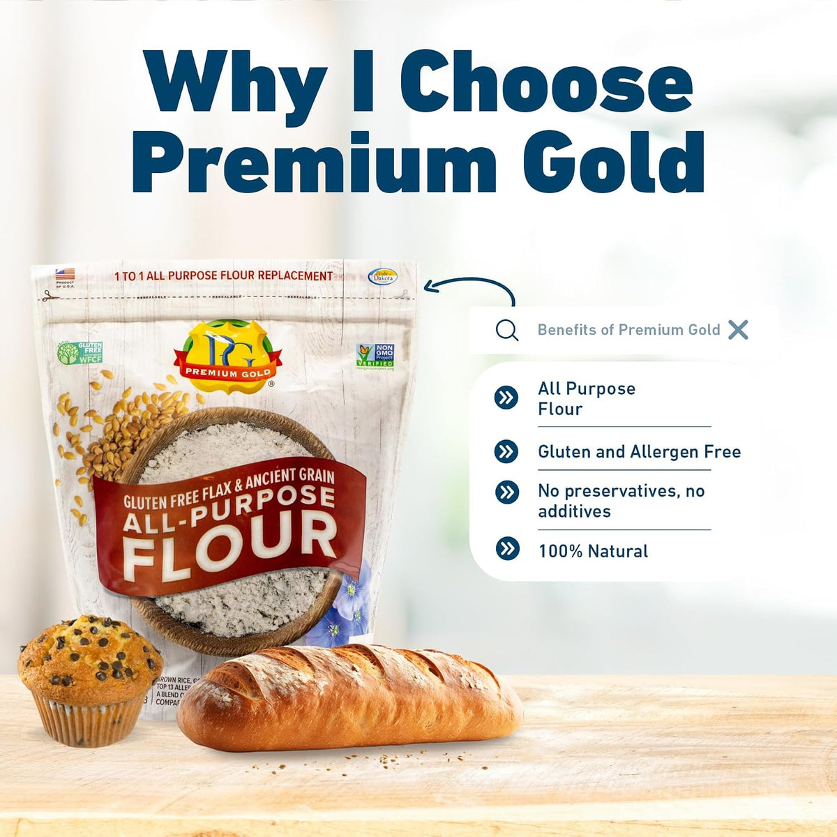 Premium Gold Gluten Free All Purpose Flour
