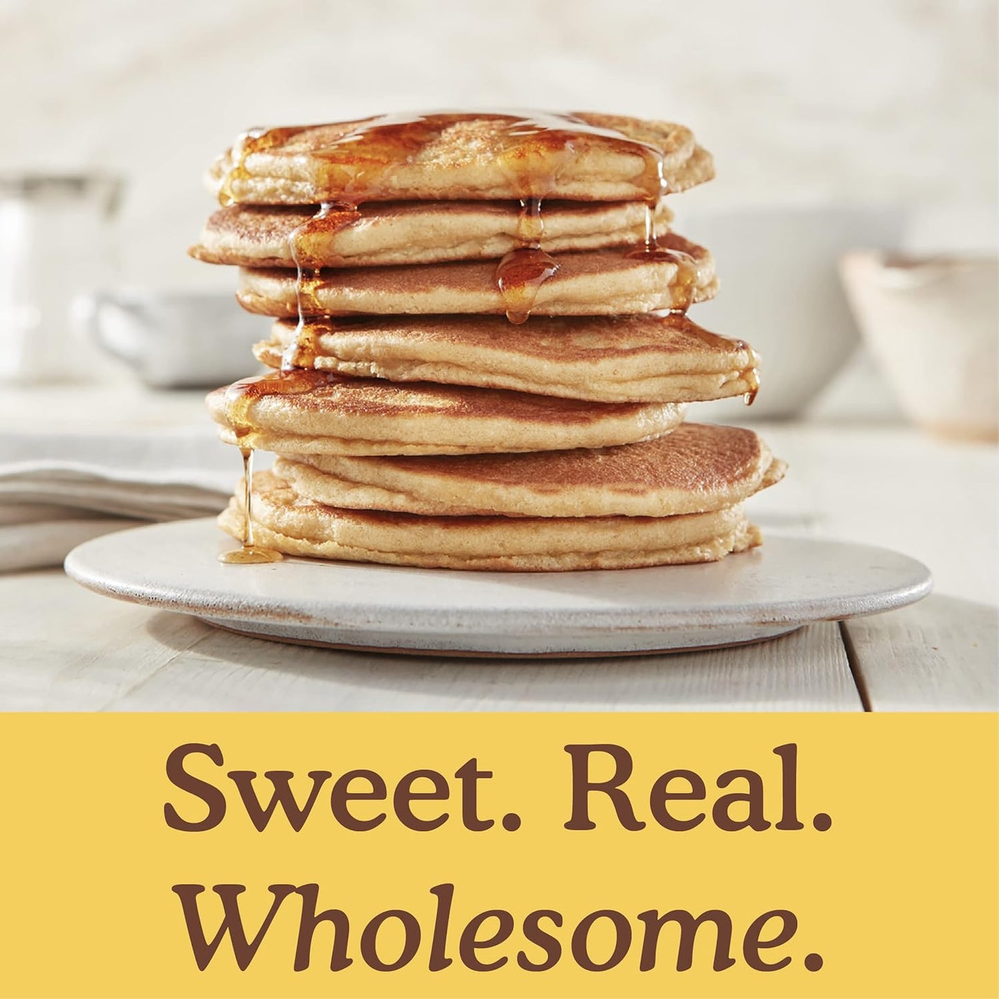 Simple Mills Just Add Water Almond Flour Pancake Mix, Original Protein - Gluten Free, Plant Based, Paleo Friendly, Breakfast, 10.4 Ounce (Pack of 3)