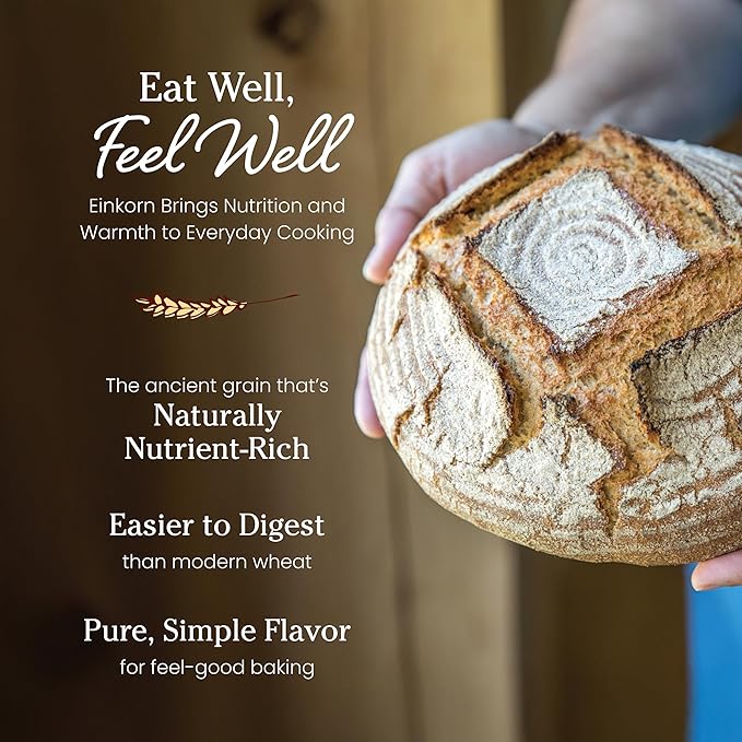 Jovial Organic Einkorn Flour, 32 oz (2 pack)