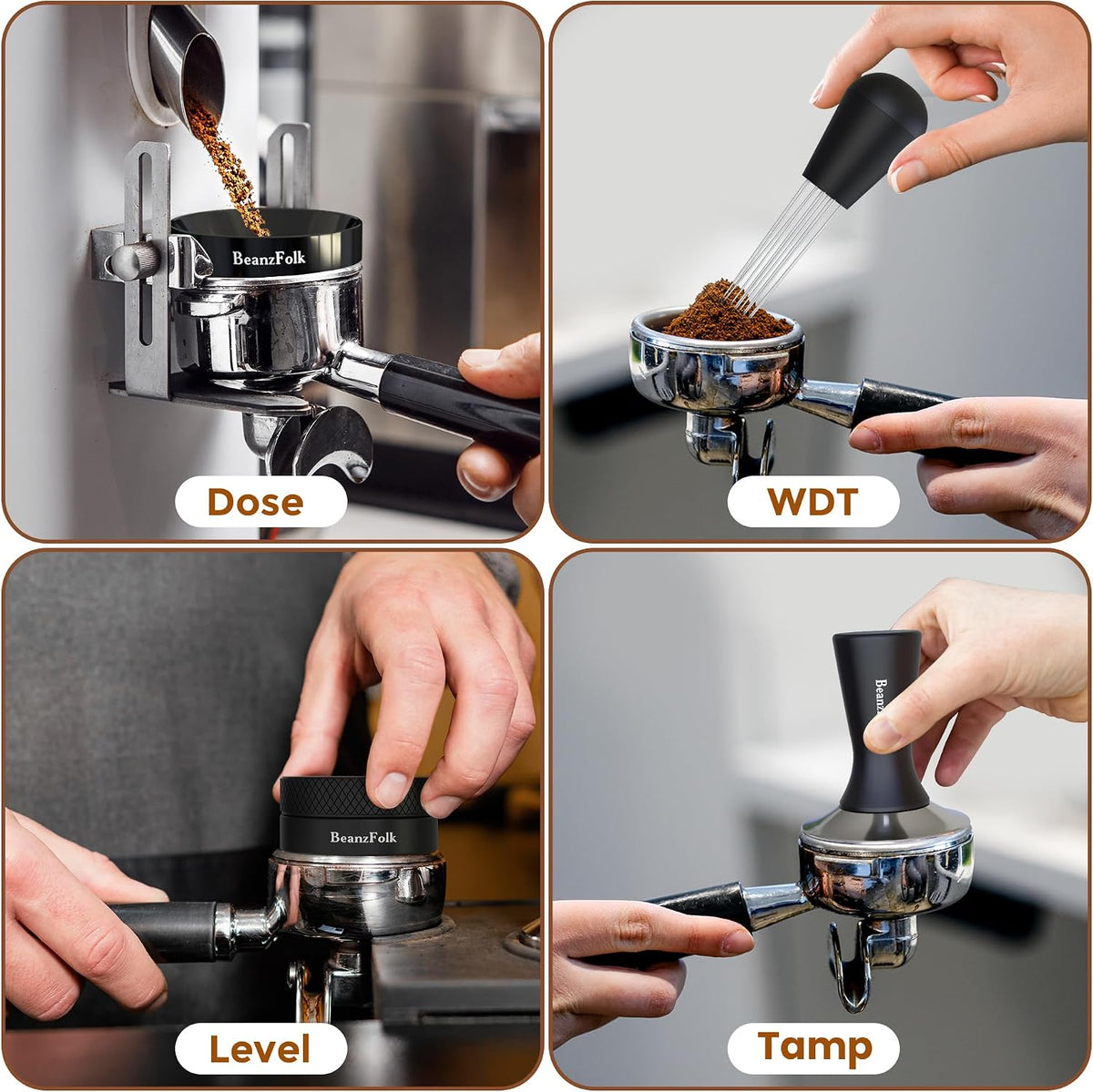54mm Espresso Accessories Kit for Breville 8-Piece Barista Set
