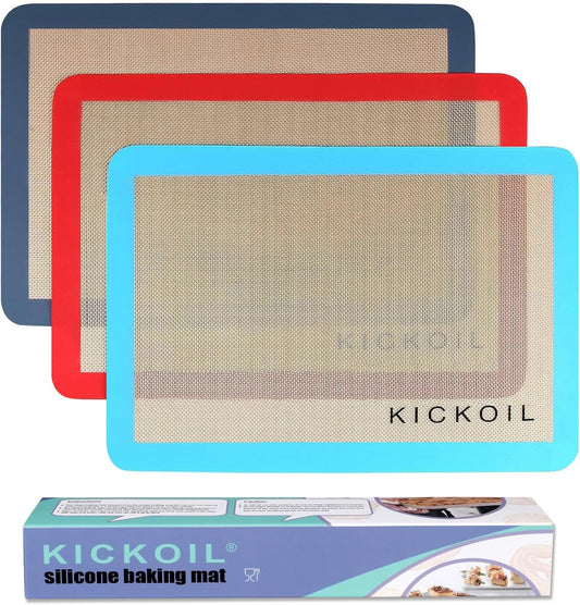 Silicone Baking Mats Set of 3