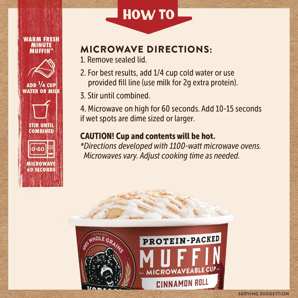 Kodiak Cakes Minute Muffins