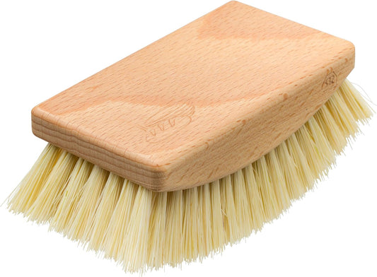 Redecker Fermenting Basket Brush, Wooden Proofing Basket Cleaning Brush – Soft Bristles, Durable, Lightweight – Ideal for