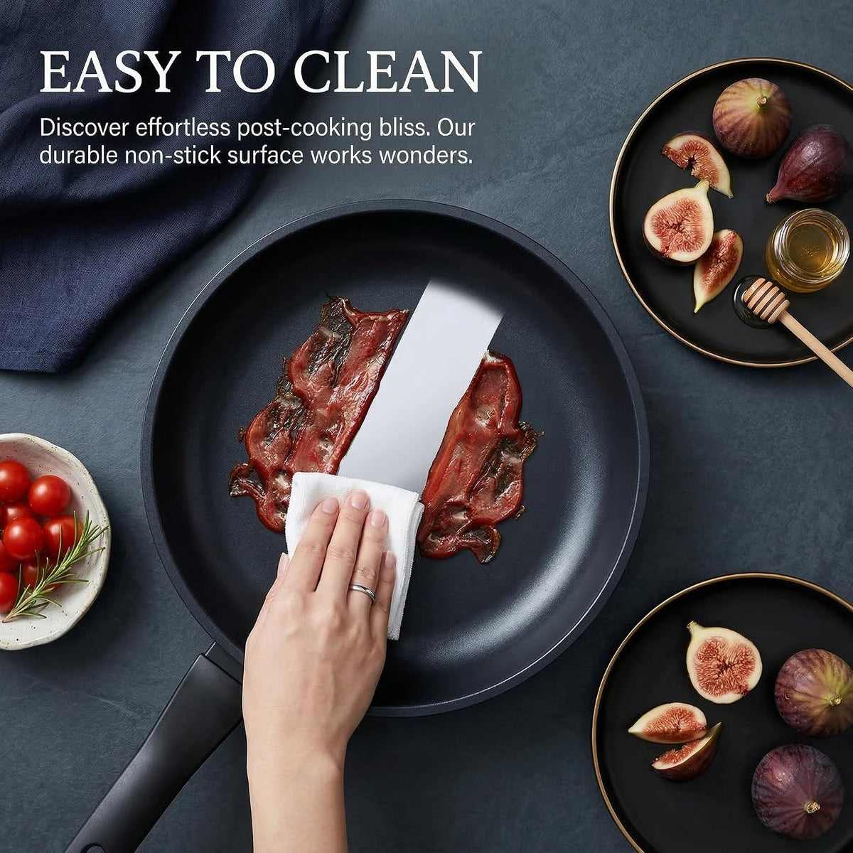 Nonstick Frying Pan Skillet,8 Inch Frying Pan Skillet,Egg pans,Omelette Pan,PFOA Free,Kitchen Pots Induction Pot