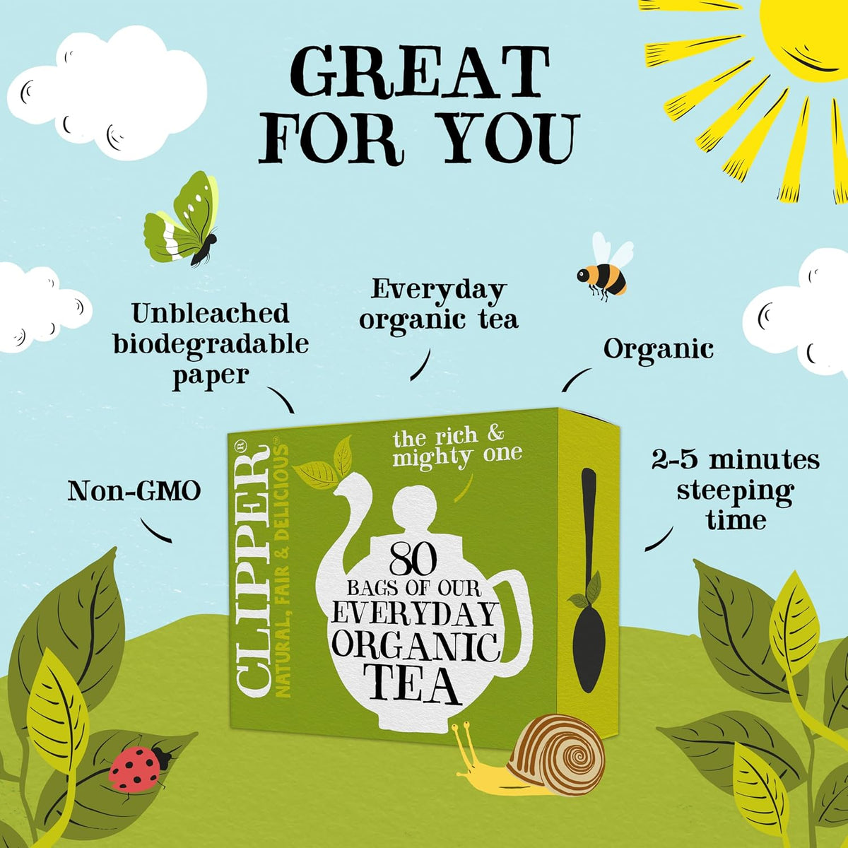 Clipper Organic Everyday Black Tea
