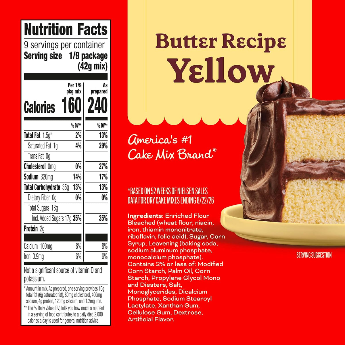 Betty Crocker Super Moist Butter Recipe Yellow Cake Mix