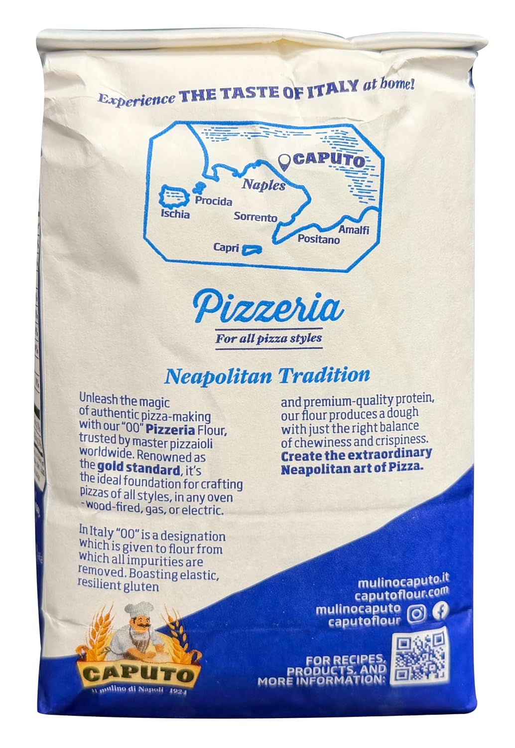 Mulino Caputo 00 Pizzeria Flour 1Kilo Bag
