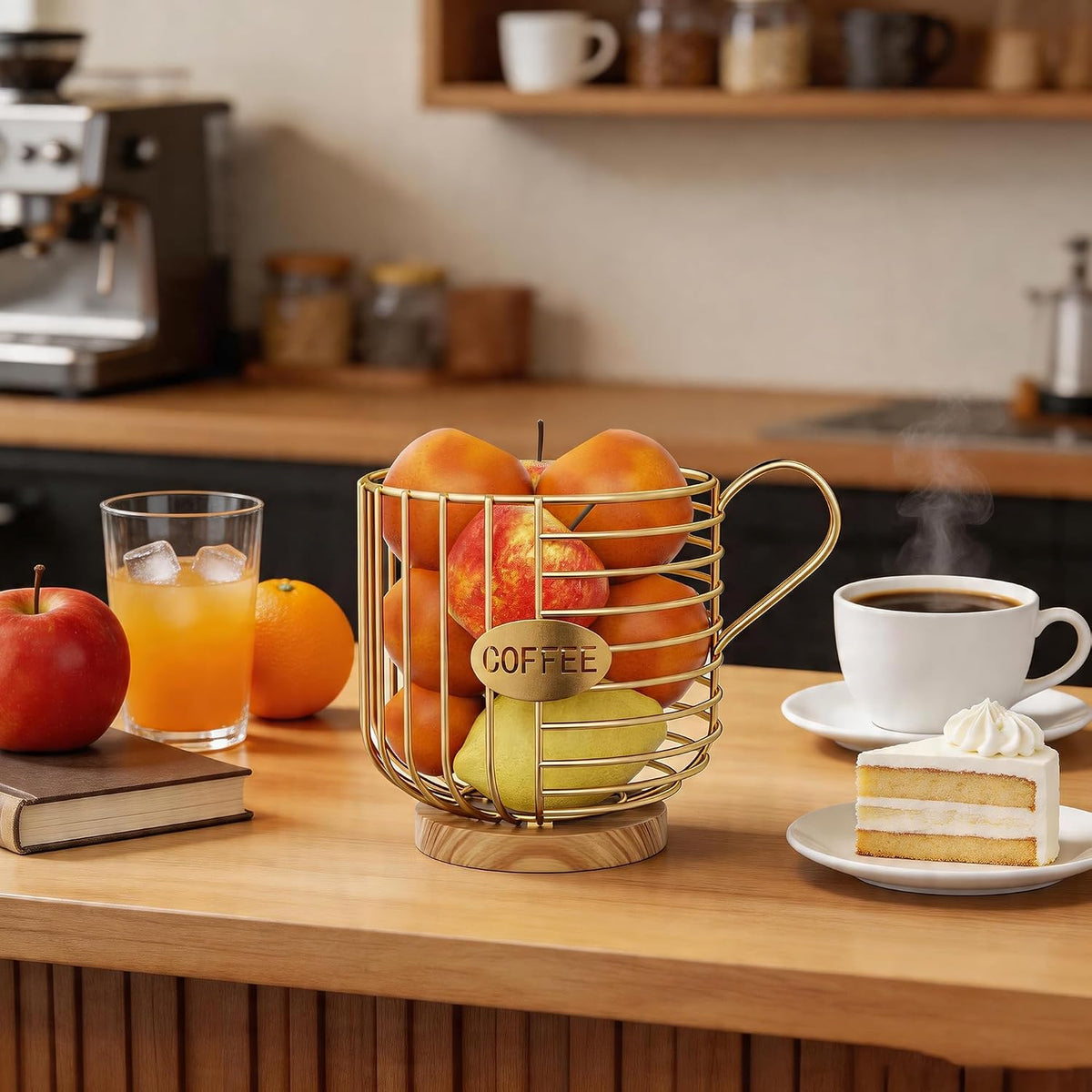 ACCACJEN Coffee Pod Holde,Sturdy Large Capacity Coffee Pod Basket