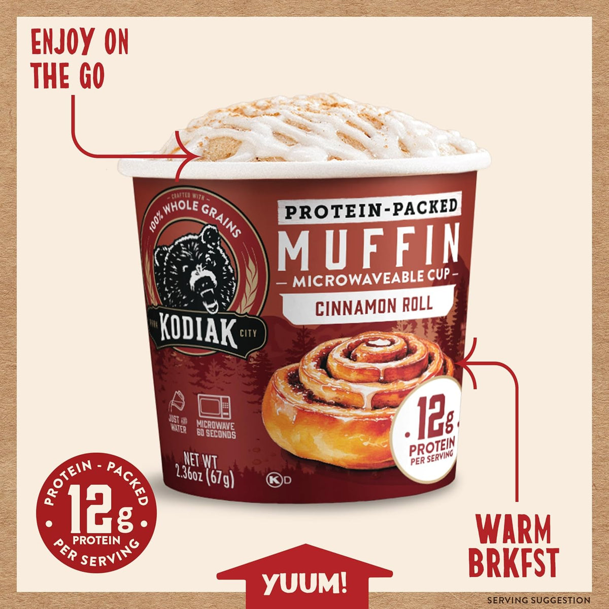 Kodiak Cakes Minute Muffins