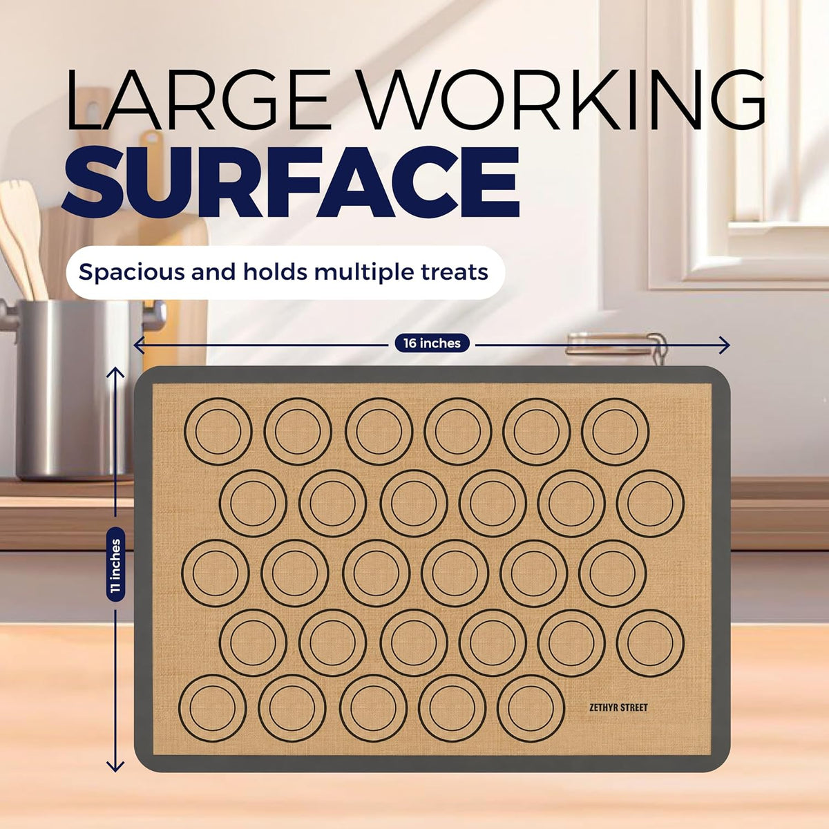 Macaron Baking Mat Silicone Non Stick