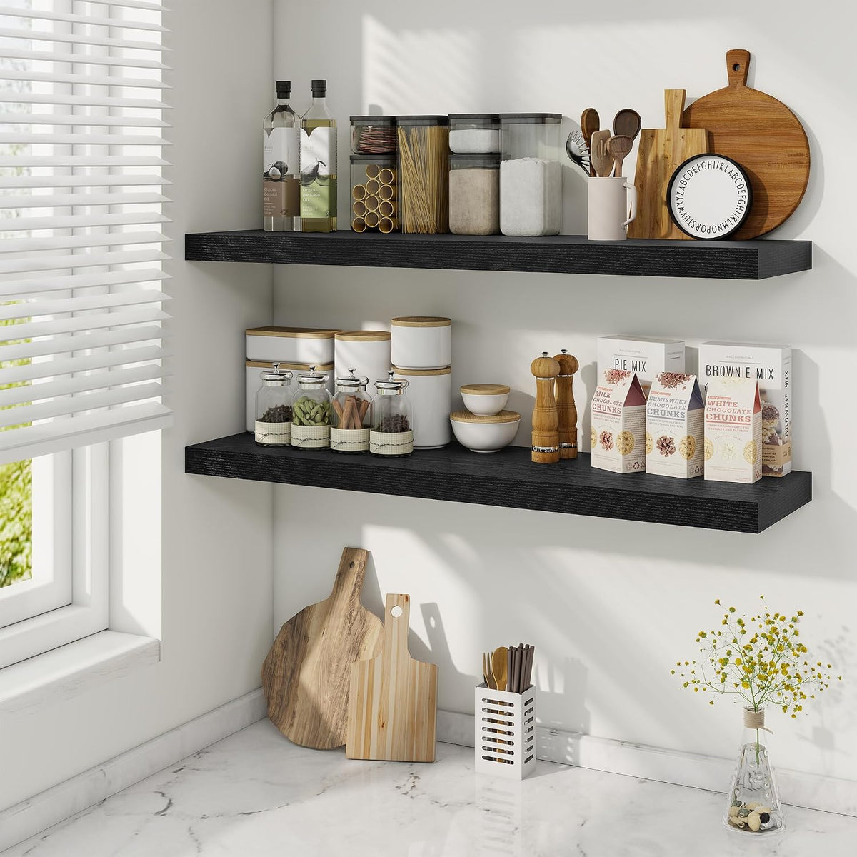 Fun Memories 36 Inch Floating Shelves