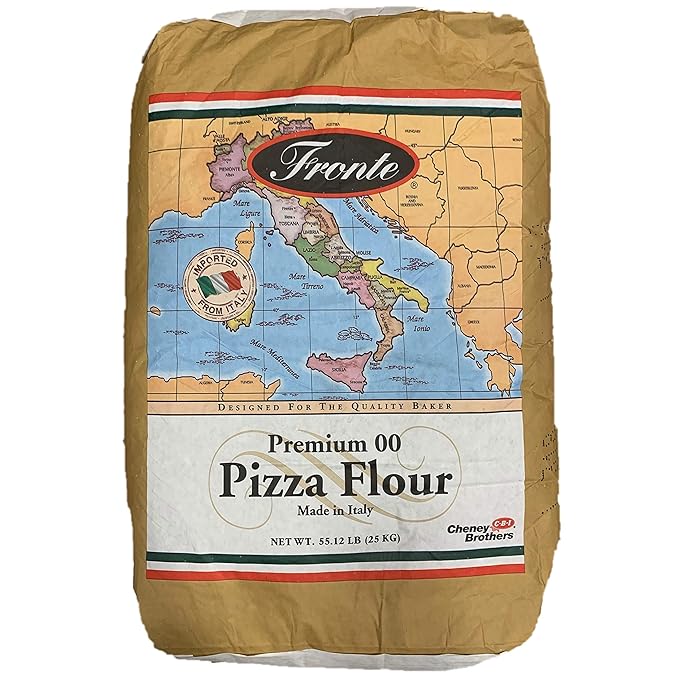 Bulk 55 Lbs, All Purpose, All Natural "00" Flour for Pizza, Pasta, and Baking, (25 kg, 55 lbs) by Fronte