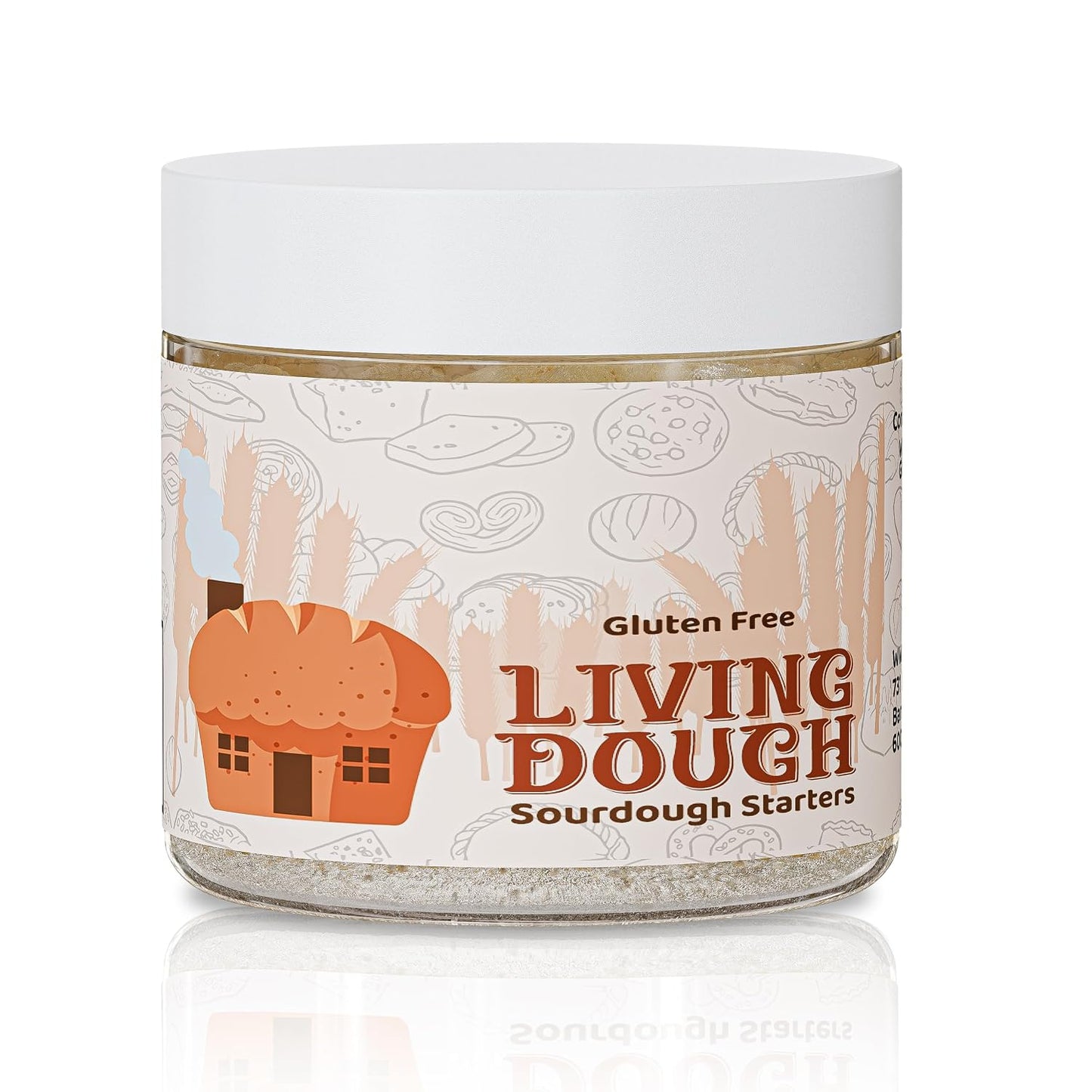 Gluten Free Sourdough Starter Culture for Baking, Fresh &amp; Versatile, 3.5Oz