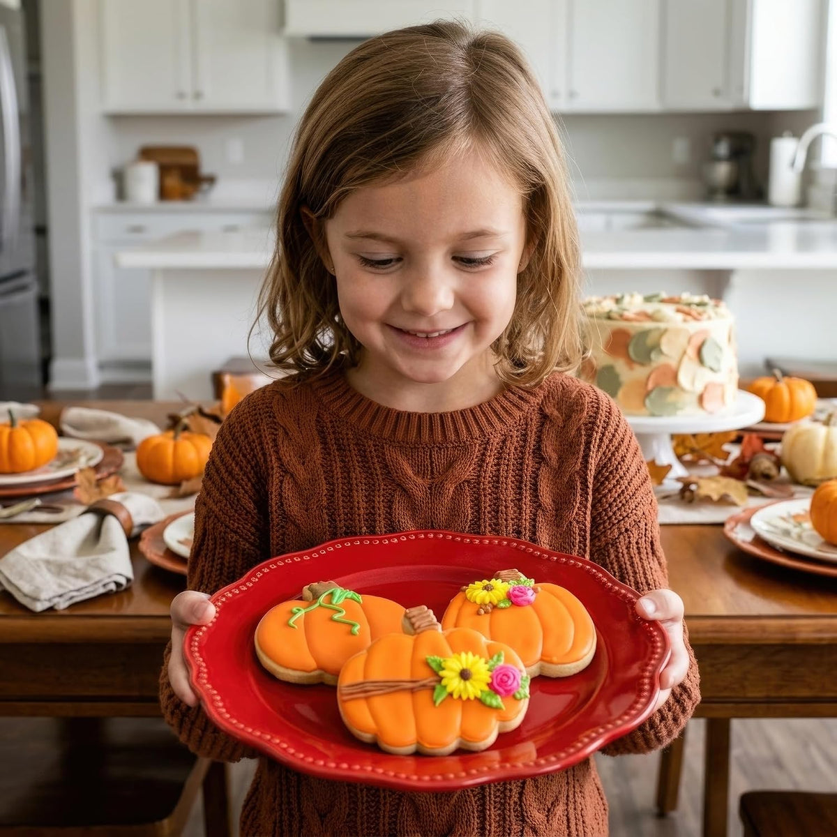 Ann Clark Pumpkin Cookie Cutter Set of 3
