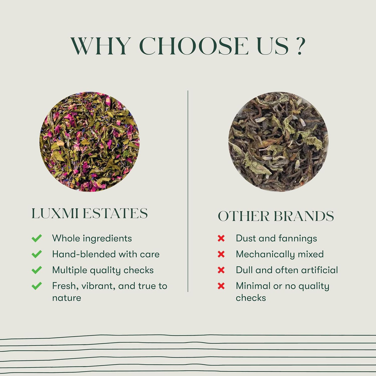 Luxmi Estates Lavender Valley Loose Leaf Tea, (25g/0.88oz) Darjeeling Makaibari White Tea, Low Caffeine, Sleep Function Tea