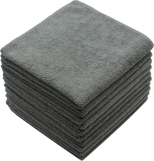 Microfiber Dish Cloths Ultra Absorbent Kitchen Dish Rags for Washing Dishes Fast Drying Cleaning Cloth 12InchX12Inch 10 Pack