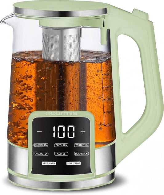 Gourmia Electric Glass Kettle - 1.7L Capacity