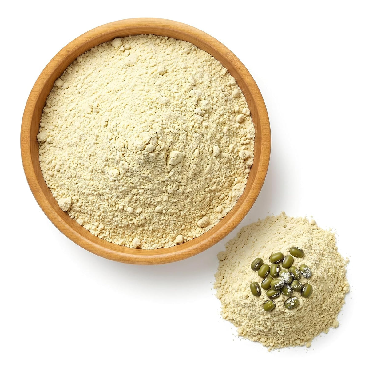 NY Spice Shop Moong Bean Flour - 3 Pound Mung Bean Powder - All Natural Finely Mung Milled And Plant Based Ingredient for