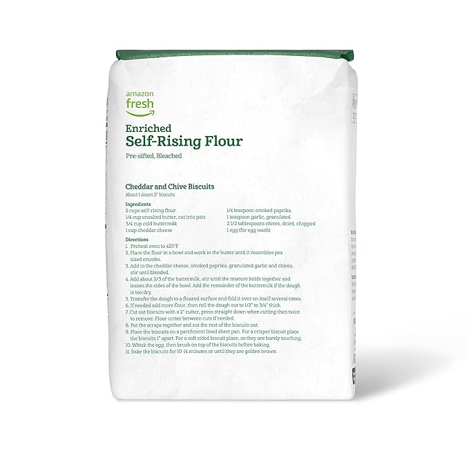 Amazon Fresh, Enriched Self Rising Flour, 5 lb