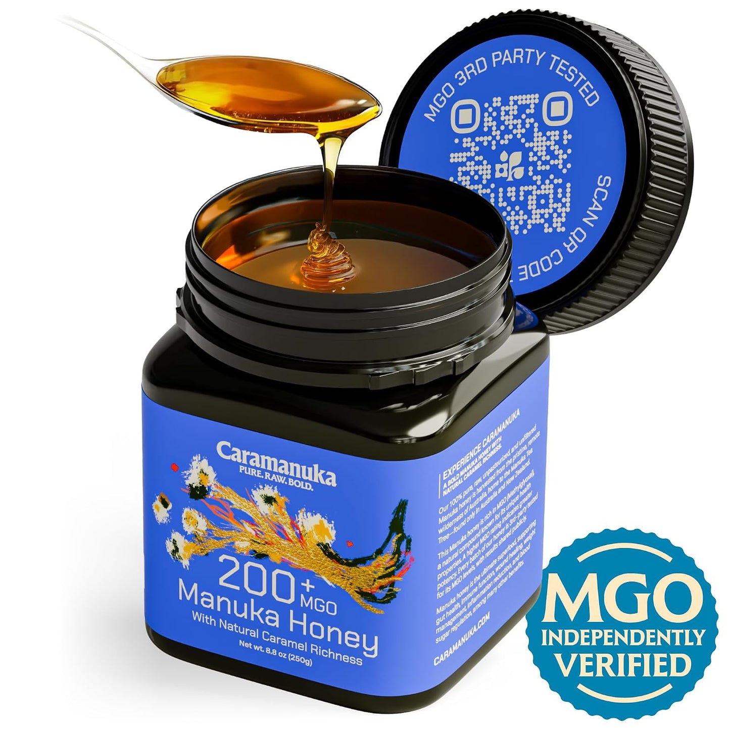 Caramanuka Manuka Honey MGO 200 250g