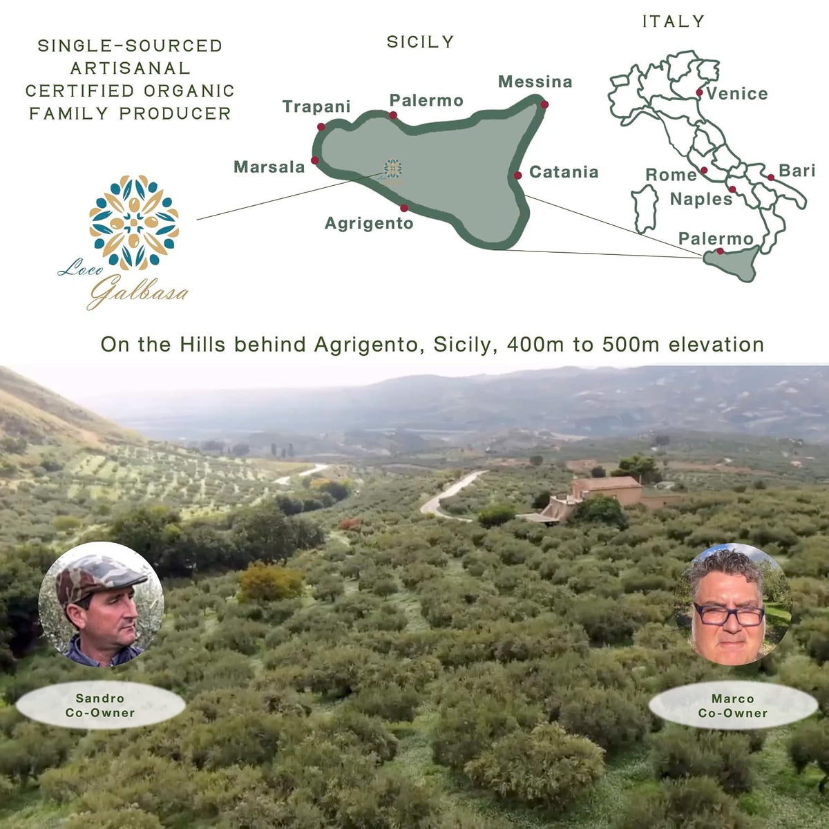 Galbasa - Organic Lemon Oil from Sicily