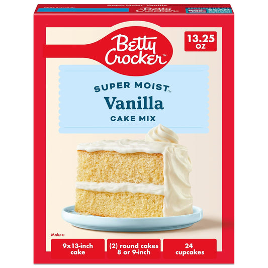 Betty Crocker Favorites Super Moist Vanilla Flavored Cake Mix