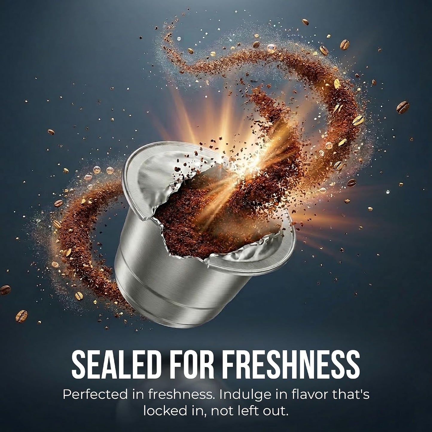Gran Caffè Garibaldi Dolce Aroma Espresso Capsules Italian Roasted 50 Count | Italian Roasted Espresso Capsules With Full-Bodied Crema, Compatible With Nespresso Original Machines, Coffee Pods, 50 Count