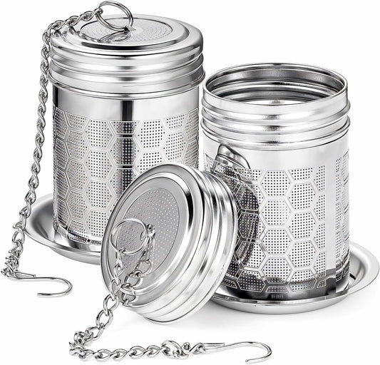 2 Pack Tea Infusers For Loose Tea, 304 Stainless Steel, 2 Inch