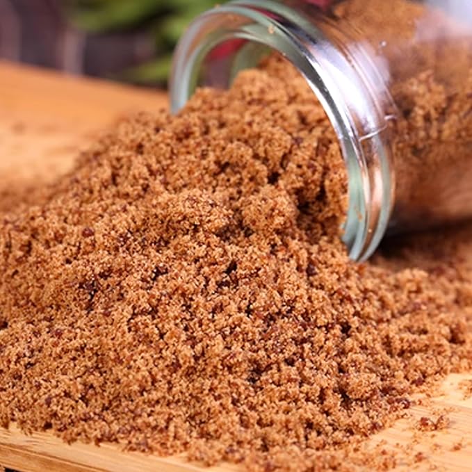 Black Sugar Powder from Yunnan, Pure Brown Sugar Sweetener for Cooking, Additive-Free (12.34oz)