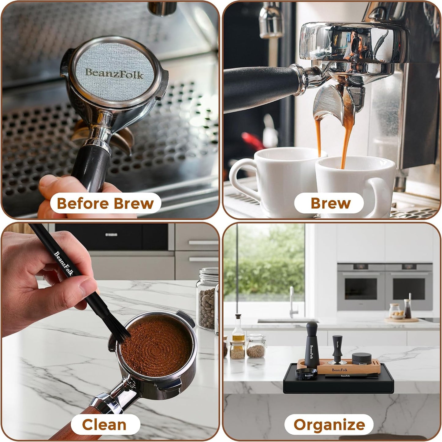 54mm Espresso Accessories Kit for Breville 8-Piece Barista Set