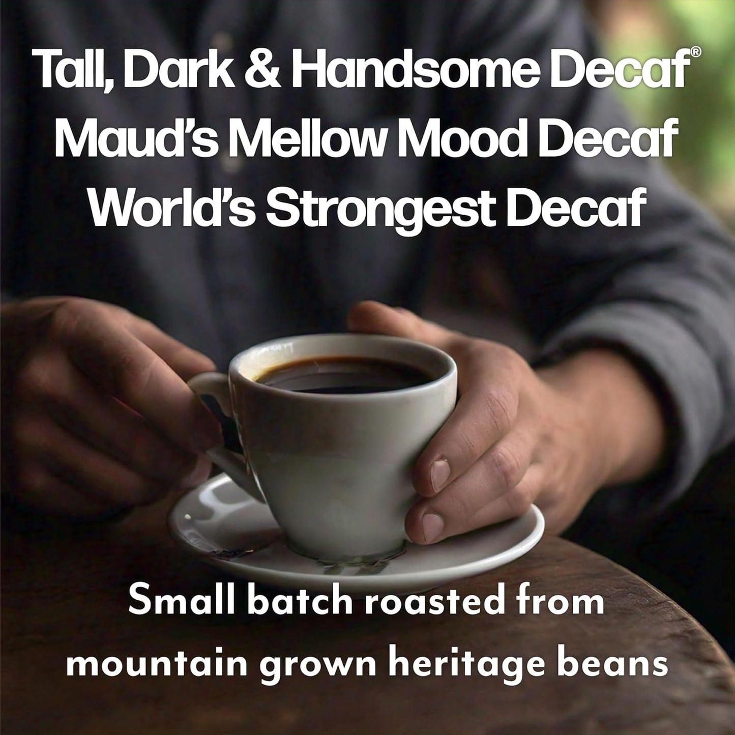 Maud's Decaf Dark Roast and Decaf Medium Roast Coffee Pods Bundle, 54 ct, Decaffeinated Coffee in Recyclable Single Serve Pods – 100% Arabica Coffee