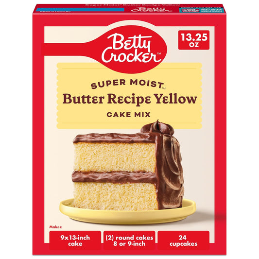 Betty Crocker Super Moist Butter Recipe Yellow Cake Mix