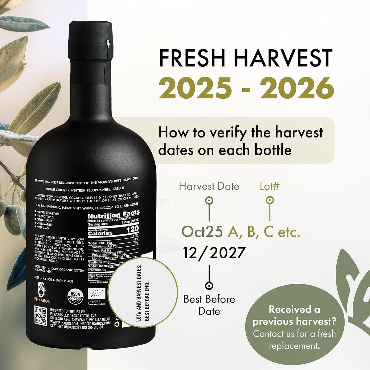 PJ KABOS 2025/26 Fresh Harvest