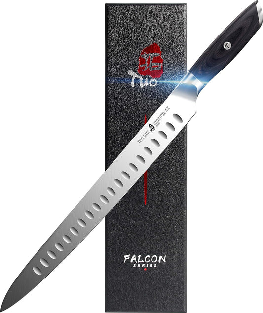 TUO Falcon Series 12-Inch Brisket Slicing Knife, German Steel
