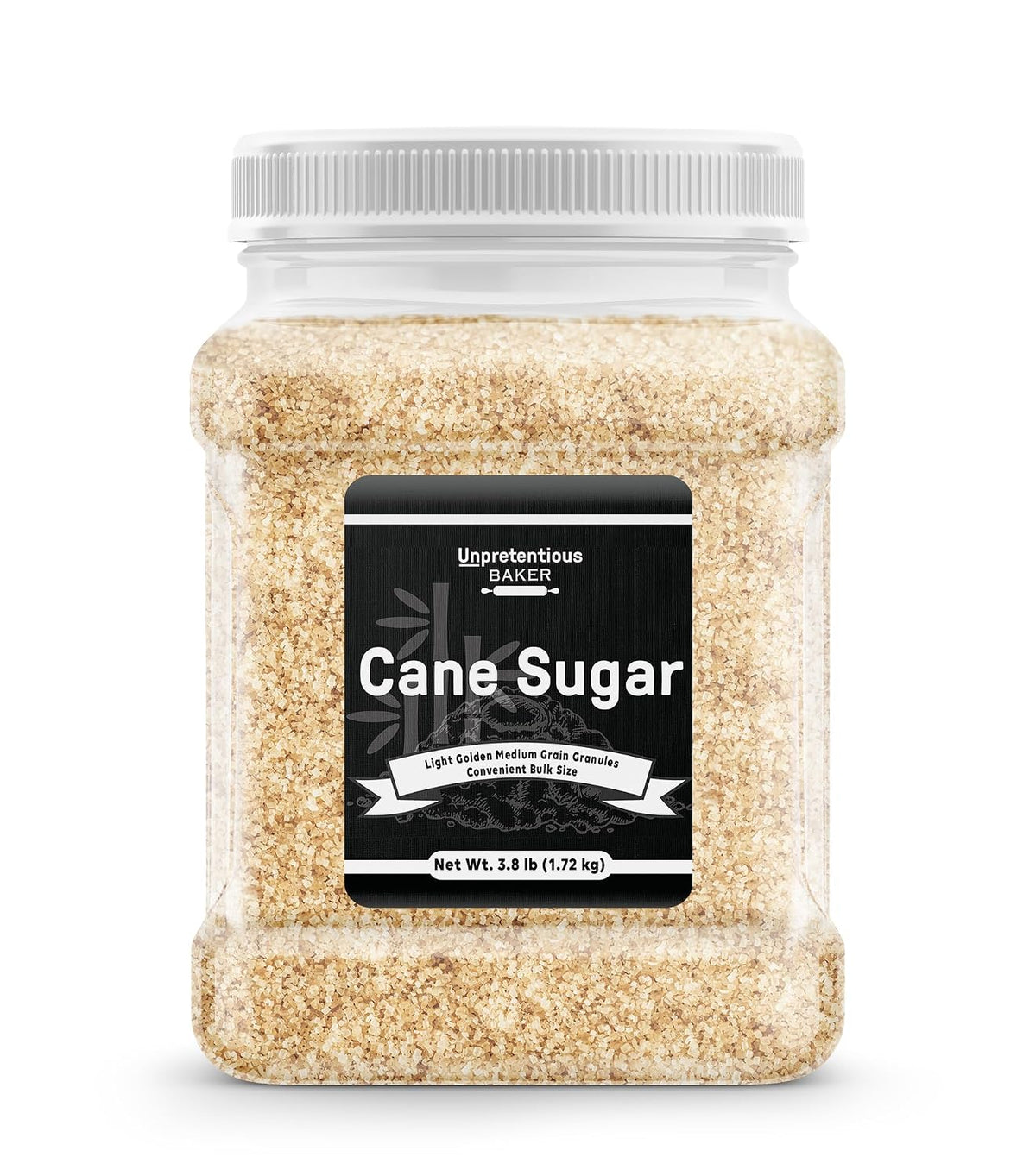Unpretentious, Cane Sugar, 3.8 Lb | For cooking, baking, and pantry use